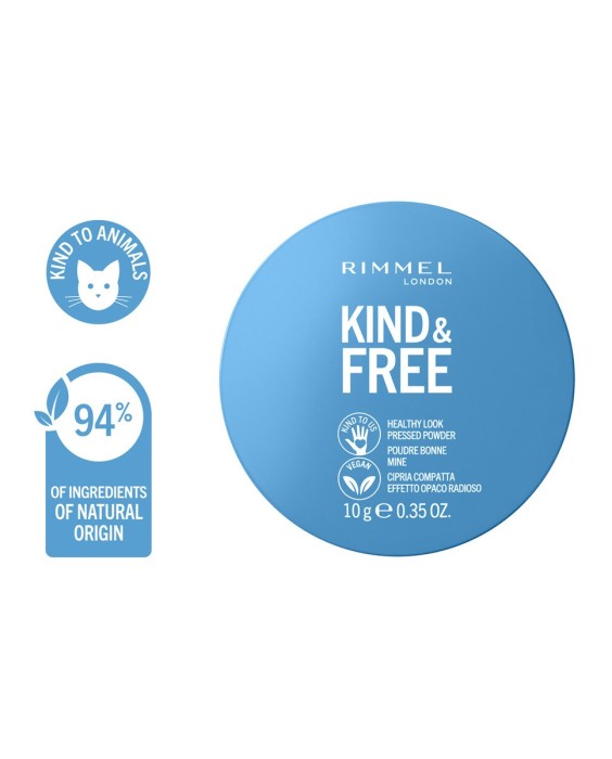 Polvos compactos matificantes Kind & Free Rimmel
