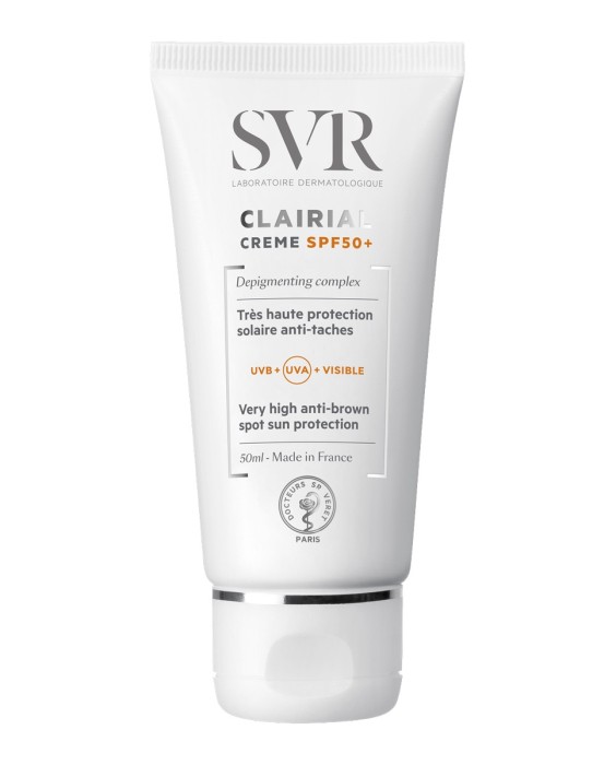 Protección solar anti-manchas 2 en 1 Clairial SPF50+ 50 ml SVR