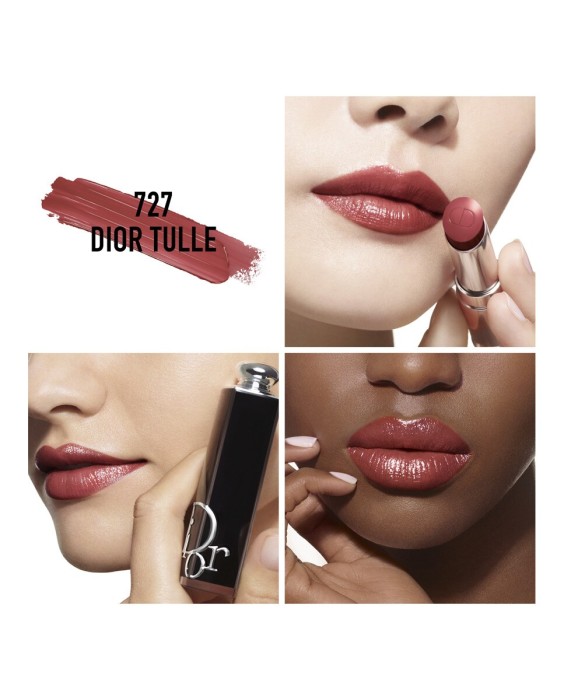 Recarga de barra de labios brillante - color intenso - 90 % de ingredientes de origen natural