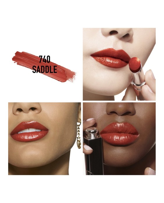 Recarga de barra de labios brillante - color intenso - 90 % de ingredientes de origen natural