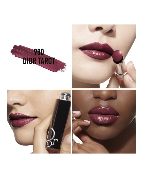 Recarga de barra de labios brillante - color intenso - 90 % de ingredientes de origen natural