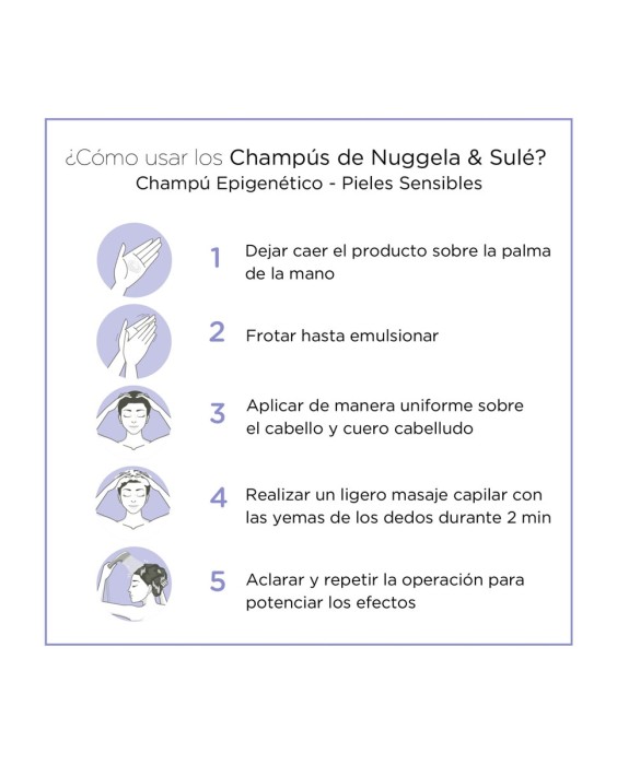 Champú Epigenético Pieles Sensibles o Atópicas Nuggela & Sulé