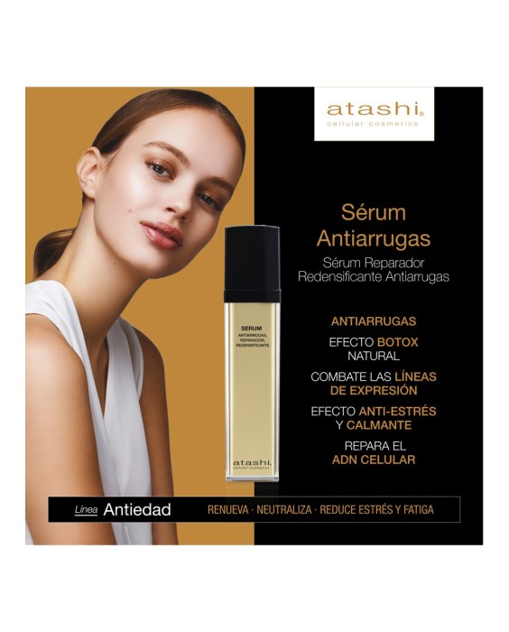 Sérum Cellular Antiedad Reparador Redensificante Antiarrugas 50 ml Atashi