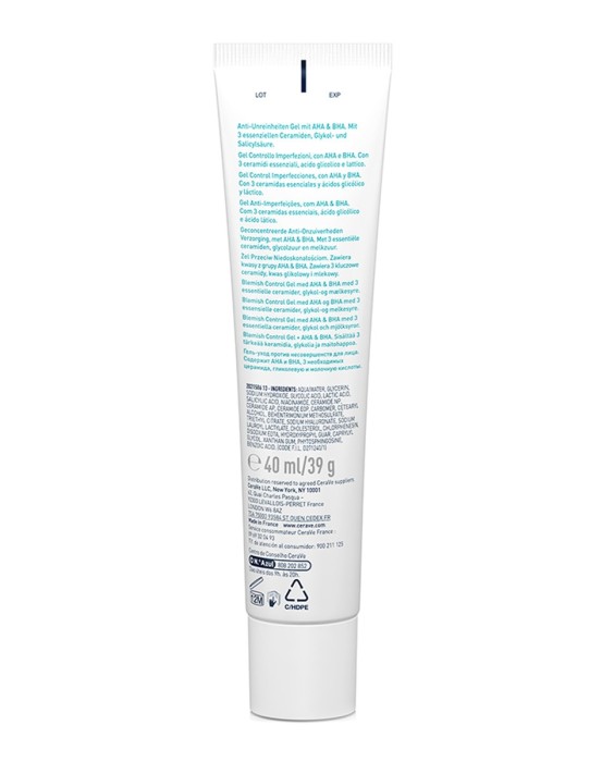 Gel Control Imperfecciones 40 ml CeraVe