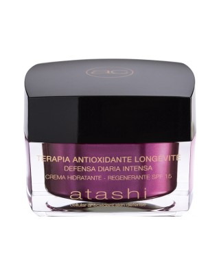 Crema Antioxidante  Hidratante Regenerante Spf15 50 ml Atashi