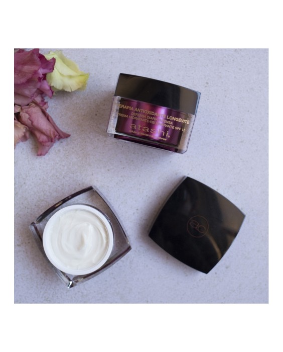 Crema Antioxidante  Hidratante Regenerante Spf15 50 ml Atashi