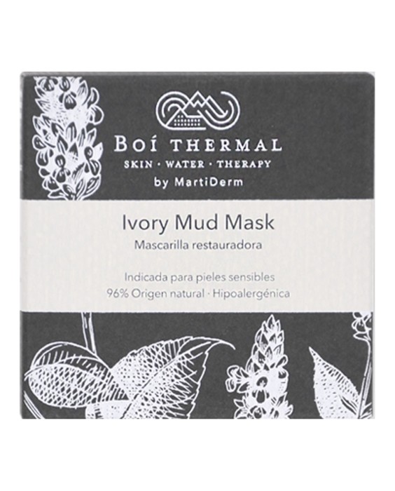 Ivory Mud Mask 50 ml Boi Thermal by Martiderm Восстанавливающая маска для лица
