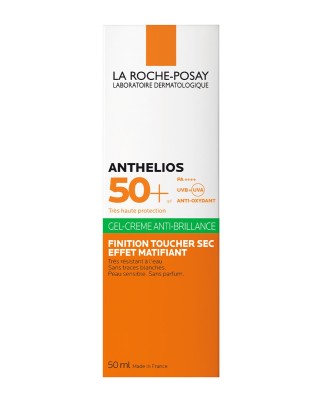 Protector Solar Rostro Anthelios Toque Seco SPF50+ Piel Sensible 50 ml La Roche-Posay