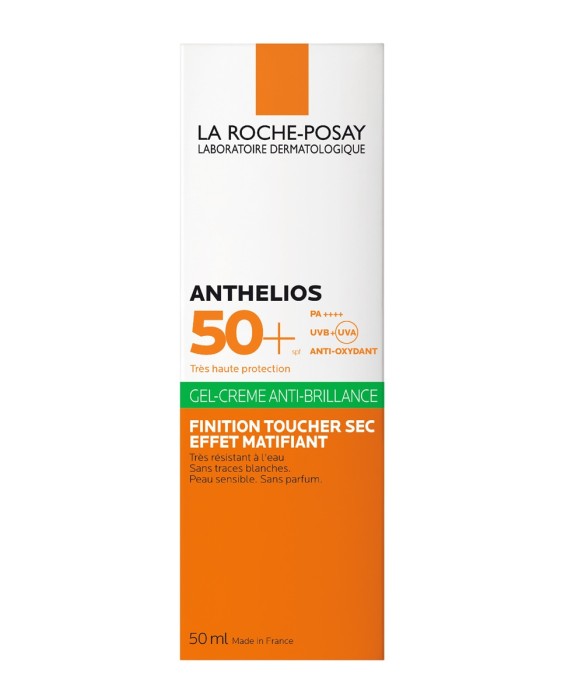 Protector Solar Rostro Anthelios Toque Seco SPF50+ Piel Sensible 50 ml La Roche-Posay