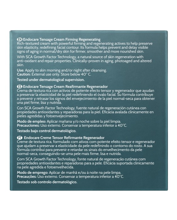 Endocare Tensage Антивозрастной крем для лица