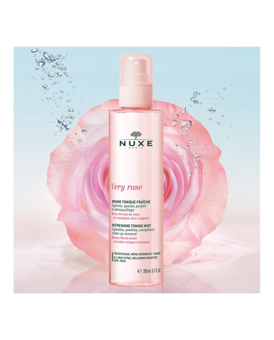 Bruma Tonificante Refrescante Very Rose 200 ml Nuxe