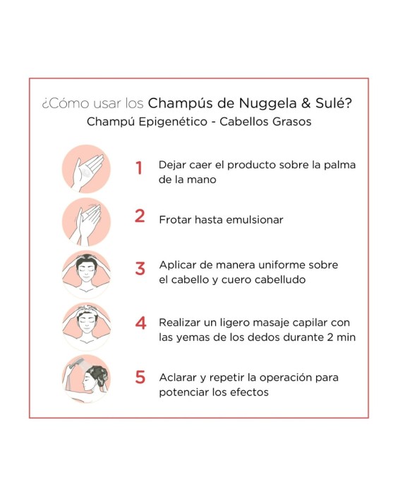 Champú Epigenético Cabellos Grasos Nuggela & Sulé