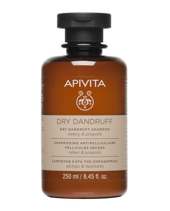Champú Anticaspa Seca Apio & Propóleo Apivita
