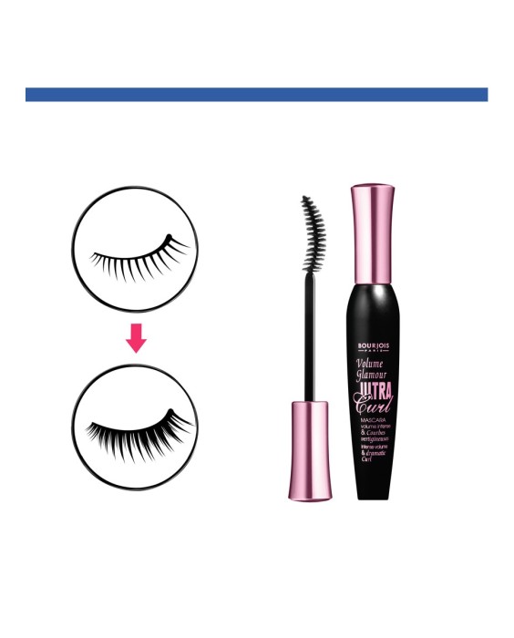 Máscara de pestañas Volume Glamour Ultra Curl Bourjois