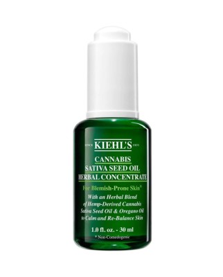 Kiehl's Cannabis Sativa Seed Oil Herbal Concentrate 30мл Сыворотка для лица