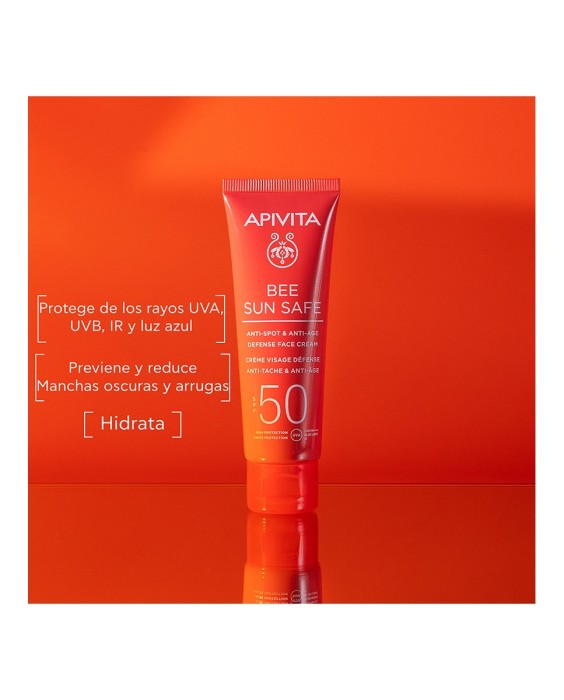 Crema Antiedad & Antimanchas SPF50 + Apivita