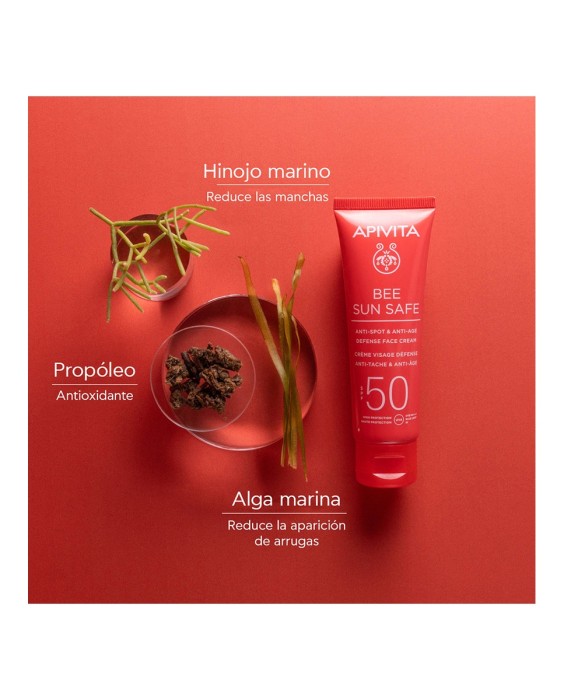 Crema Antiedad & Antimanchas SPF50 + Apivita