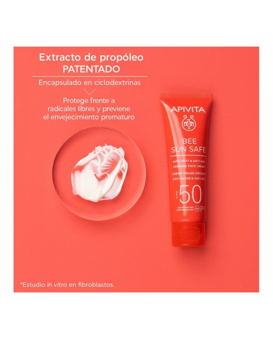 Crema Antiedad & Antimanchas SPF50 + Apivita