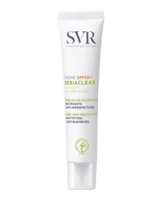 Protección Sebiaclear Crème SPF50+  - Nueva Fórmula 40 ml Svr