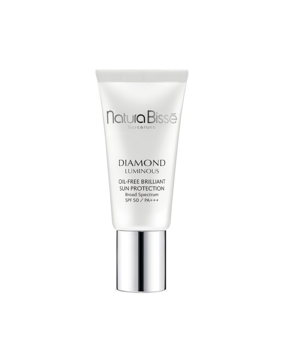 Protector solar con color Diamond Luminous SPF 50 PA+++ Oil Free Brilliant Sun Protection 30 ml Natura Bissé