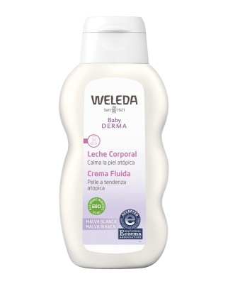 Leche Corporal de Malva Blanca Baby Derma Weleda