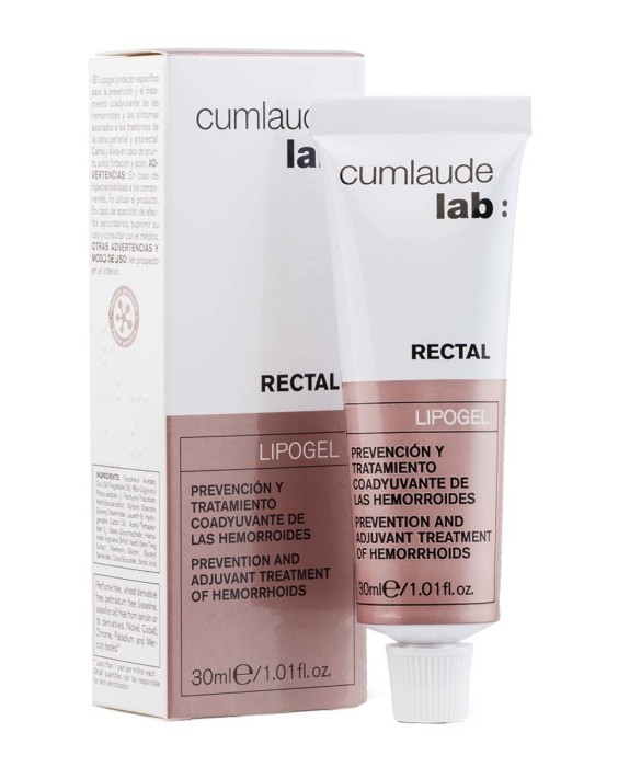 Lipogel Rectal MD para hemorroides 30 ml Cumlaude Lab