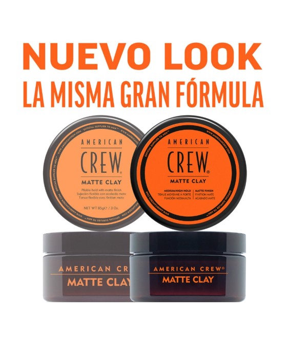 Arcilla de peinado AC Matte Clay 85 g American Crew