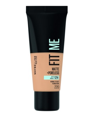 Base de maquillaje  Fit Me mate y afinaporos Maybelline