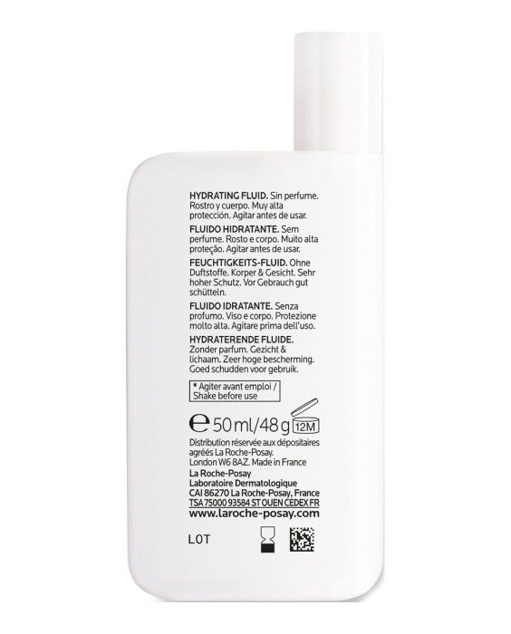 Protector Solar Anthelios Dermo Pediatric Hydrating Fluid SPF50+ 50 ml La Roche Posay