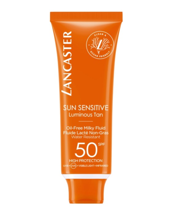 Lancaster Oil-Free Milky Fluid SPF50 50мл солнцезащитное средство