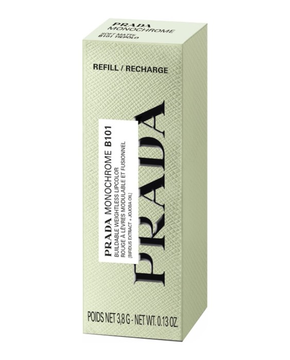 Recarga Color de labios duradero y ligero Monochrome Matte Suave Prada