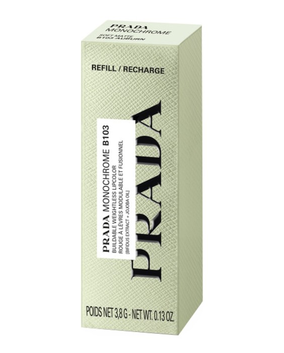 Recarga Color de labios duradero y ligero Monochrome Matte Suave Prada