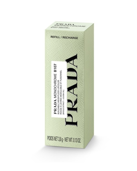 Recarga Color de labios duradero y ligero Monochrome Matte Suave Prada