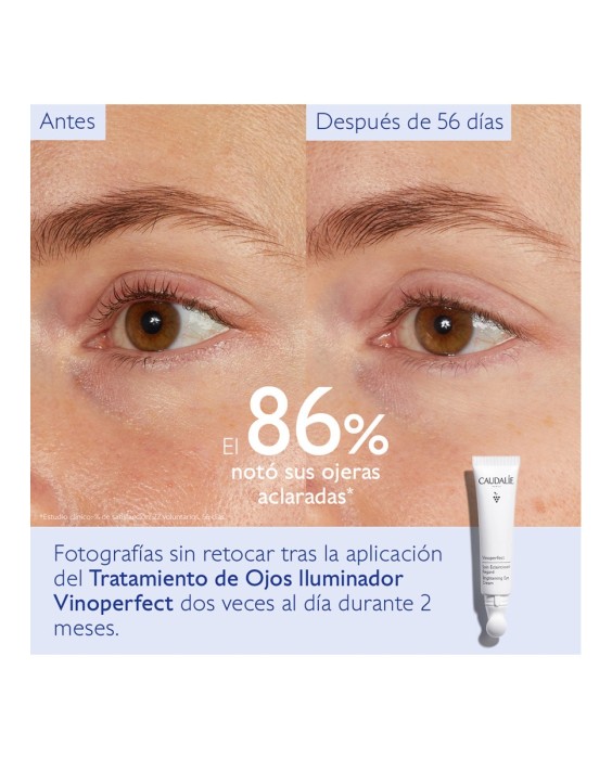 Tratamiento Ojos Iluminador Vinoperfect 15 ml Caudalie