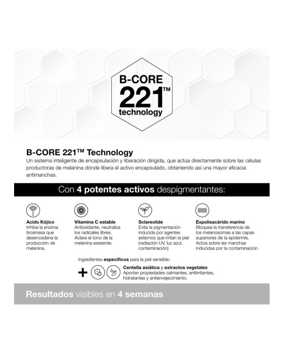 Tratamiento Despigmentante Intensivo de Manchas Oscuras para Pieles Sensibles Bio10 Forte Sensitive Bella Aurora