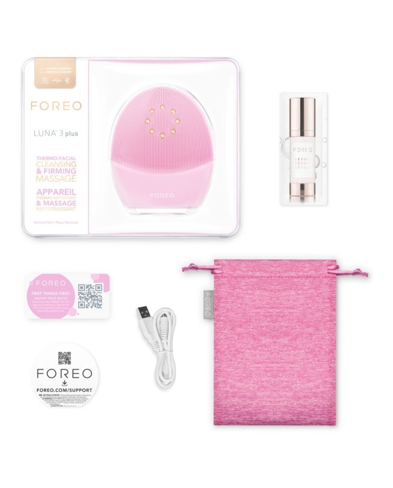 LUNA™ 3 plus - Dispositivo de limpieza facial con termoterapia y microcorrientes tonificantes Normal Skin