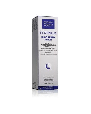 MartiDerm Night Renew Platinum Антивозрастная сыворотка для лица