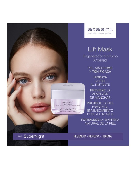 Regenerador Nocturno Reafirmante Supernight Lift Mask 50 ml Cellular Cosmetics Atashi
