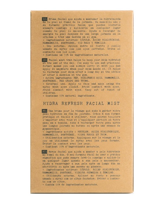 Bruma Facial Hydra Refresh Mist 120 ml Beardburys