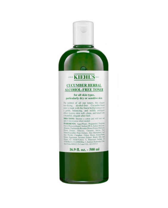 Kiehl's Cucumber Herbal Alcohol-Free Toner 500мл Огуречный тоник для лица