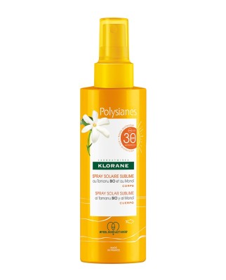 Spray Solar Sublime Spf 30 Al Monoï Y Tamanu Bio 200 ml Klorane Polysianes