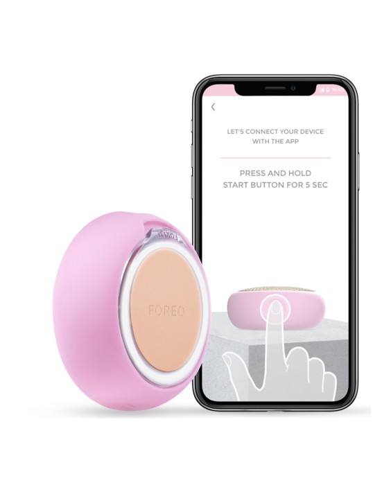 UFO™ mini 2 - Dispositivo para un tratamiento de mascarilla facial ultra rápido Pearl Pink FOREO