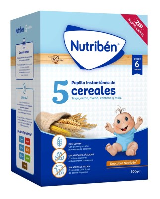 Papilla 5 Cereales Nutribén®