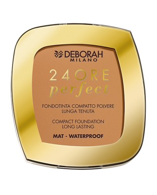Maquillaje compacto 24ore Perfect Deborah Milano
