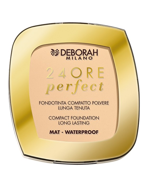 Maquillaje compacto 24ore Perfect Deborah Milano