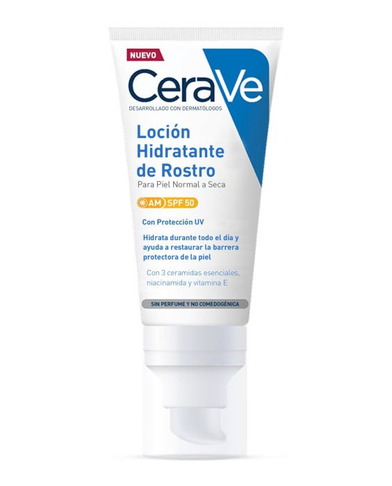 Loción Hidratante Facial SPF 50 Cerave