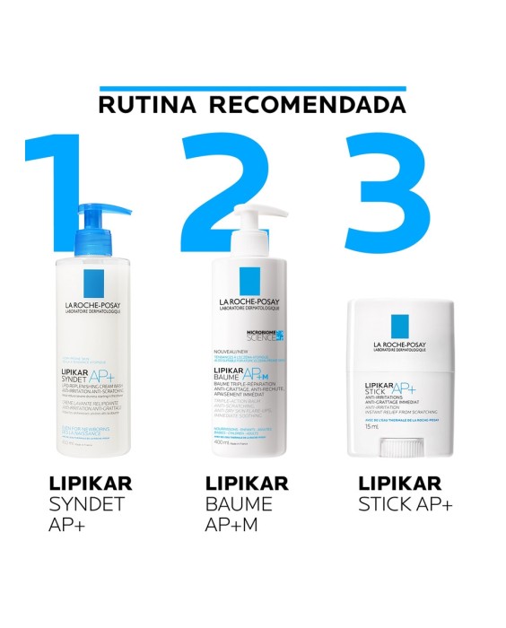 Bálsamo Emoliente Lipikar Baume AP+ M 400 ml La Roche Posay