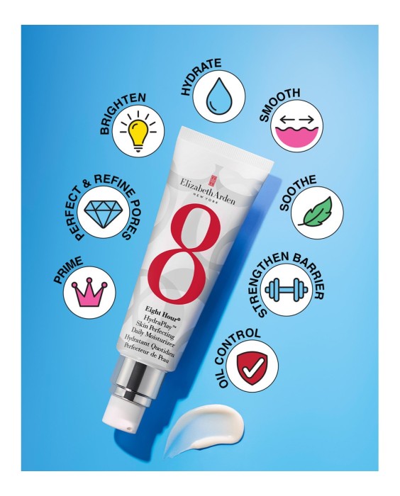 Fluido hidratante Eight Hour Daily HydraPlay Skin Perfecting Daily Moisturizer 45ml Elizabeth Arden