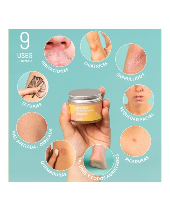 Bálsamo Vegan Hero All Purpose Balm 40 ml Freshly Cosmetics