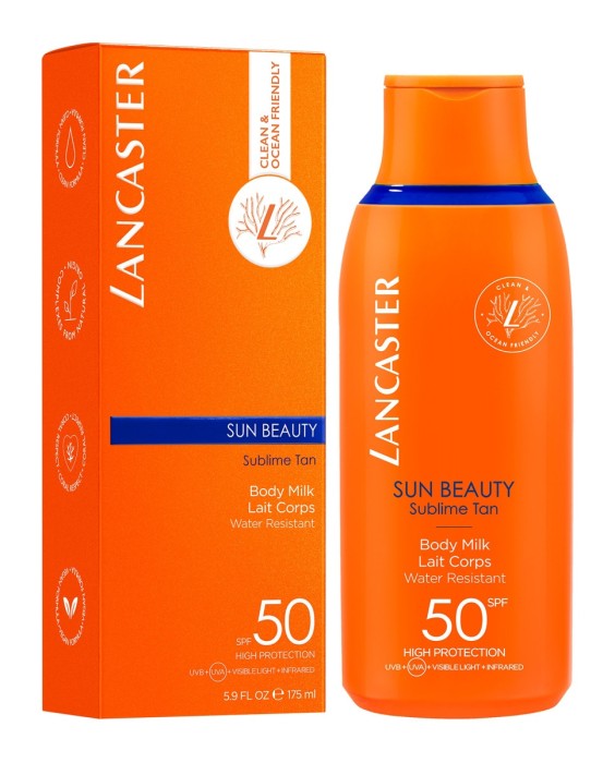 Lancaster Sun Beauty Body Milk SPF50 175 ml Солнцезащитное молочко